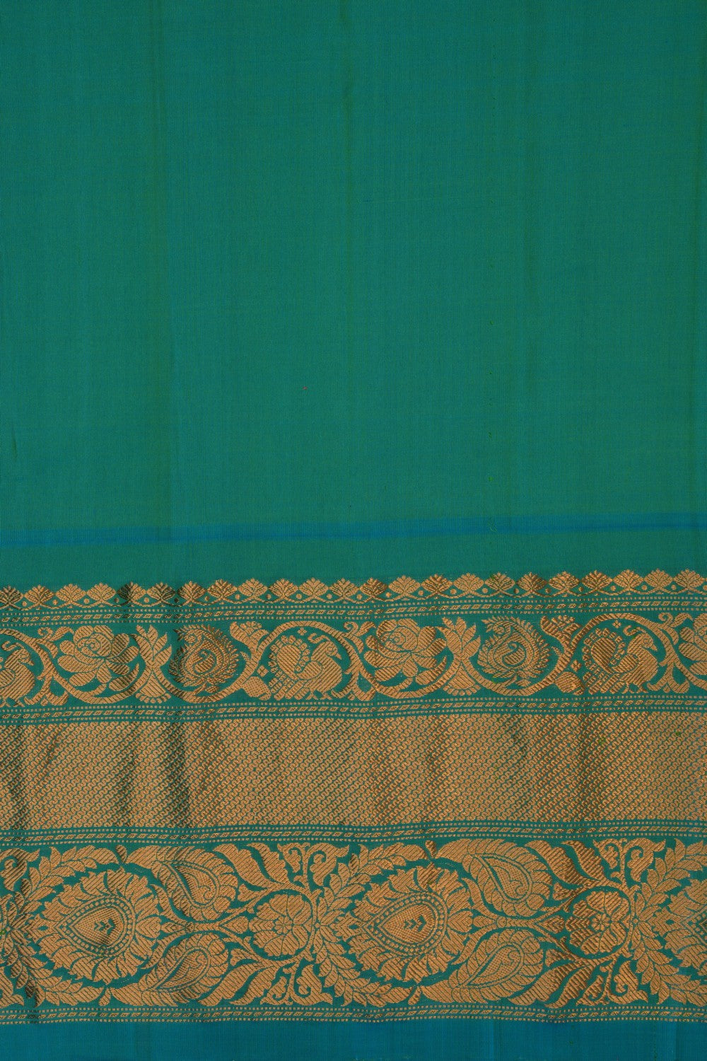 Image of Gadwal Silk Magenta Pink Saree